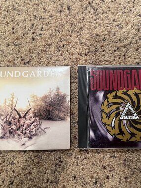 Soundgarden CD Lot Badmotorfinger + King Animal Grunge Rock Chris Cornell Tested